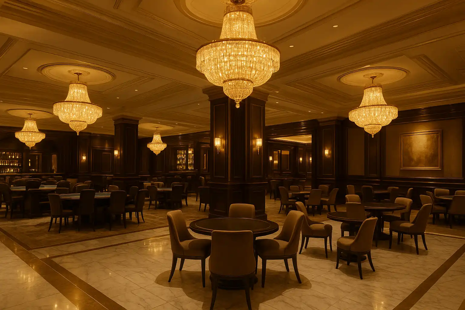 Elegant casino interior representing the Casa Casino brand